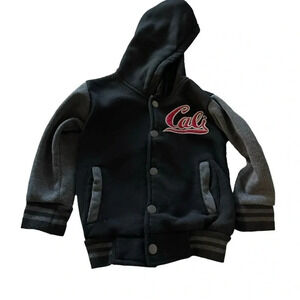 RND boys size 4 black Cali Jacket with hood